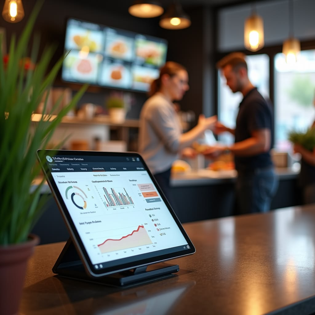 AI dashboard visual