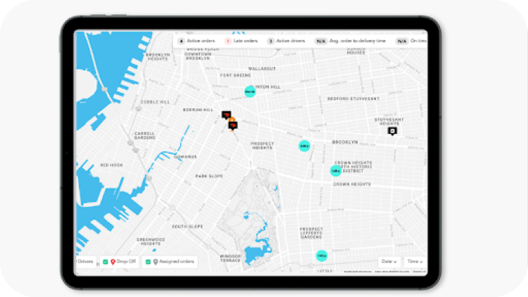 Shipday track your food delivery orders in real-time