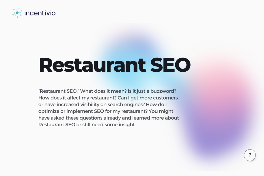 Your Guide on Restaurant SEO to Increase Website Ranking